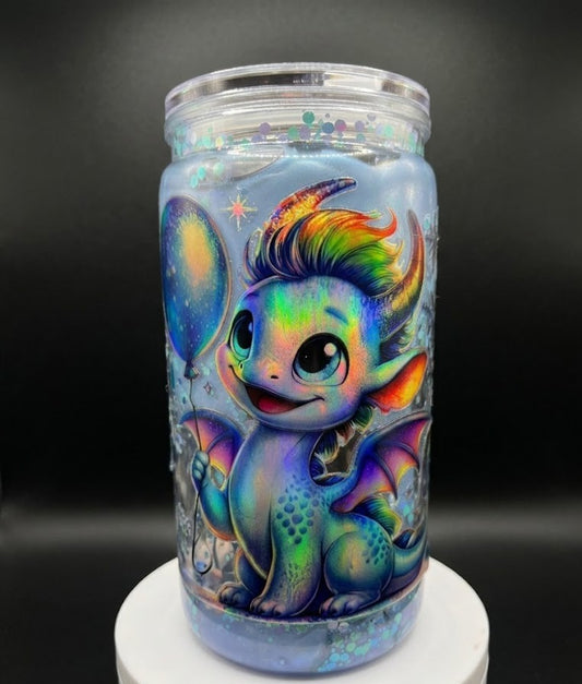16oz Premade Mica lava drip