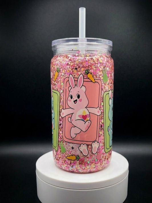 16oz Premade Snow globe Tumbler