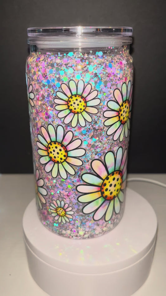 16oz Premade Snowglobe Tumbler