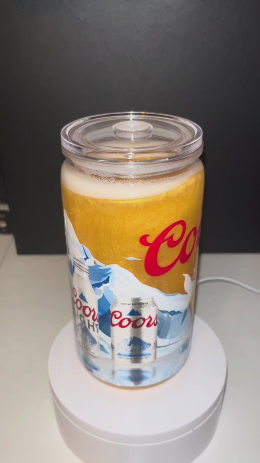 16oz Premade Snowglobe Tumbler